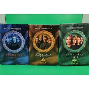 Stargate SG-1 Season 1,2,3 DVD Box Set 5-Discs Each 2001 Reg 1